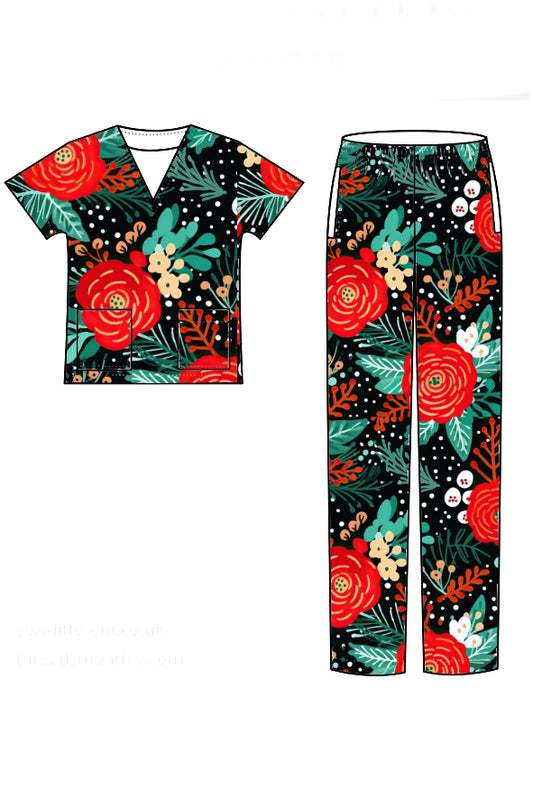 Sustainable Scrub Set - Vital Blooms