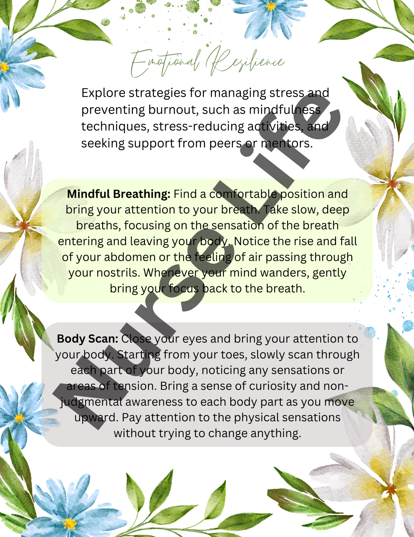 Nursing Reflections: A Guided Journal for Personal and Professional Growth