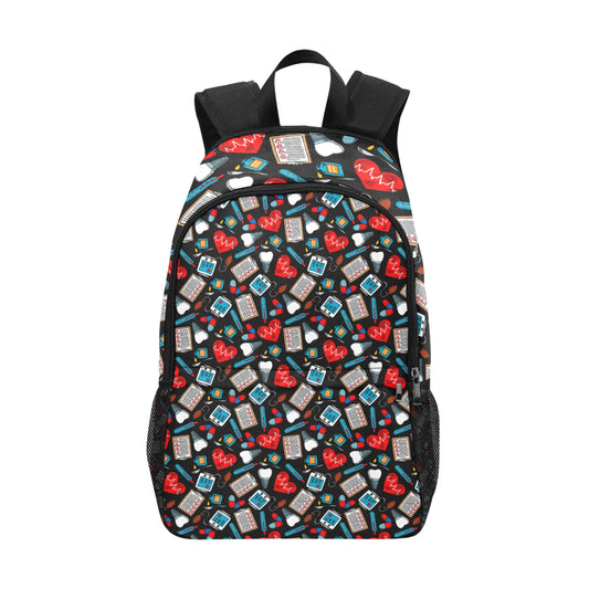 Black Medical Backpack