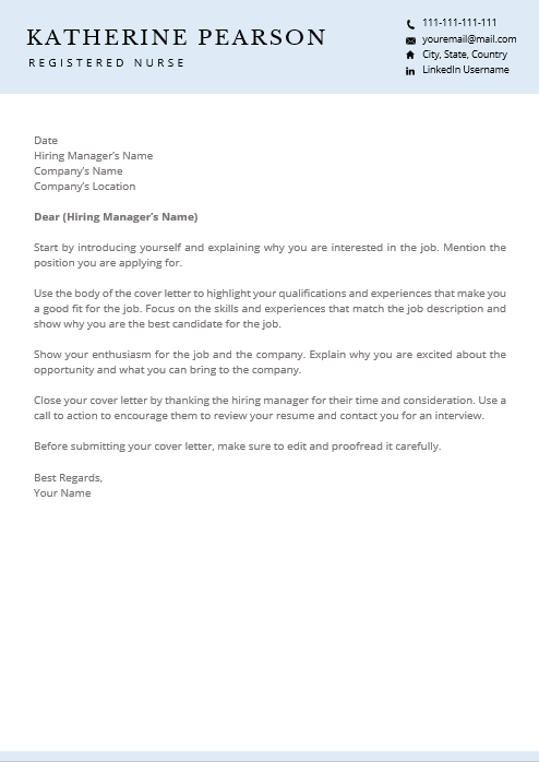 Resume Template Bundle - Blue