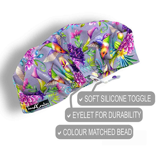 Hummingbird Scrub Cap