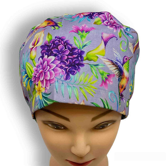 Hummingbird Scrub Cap