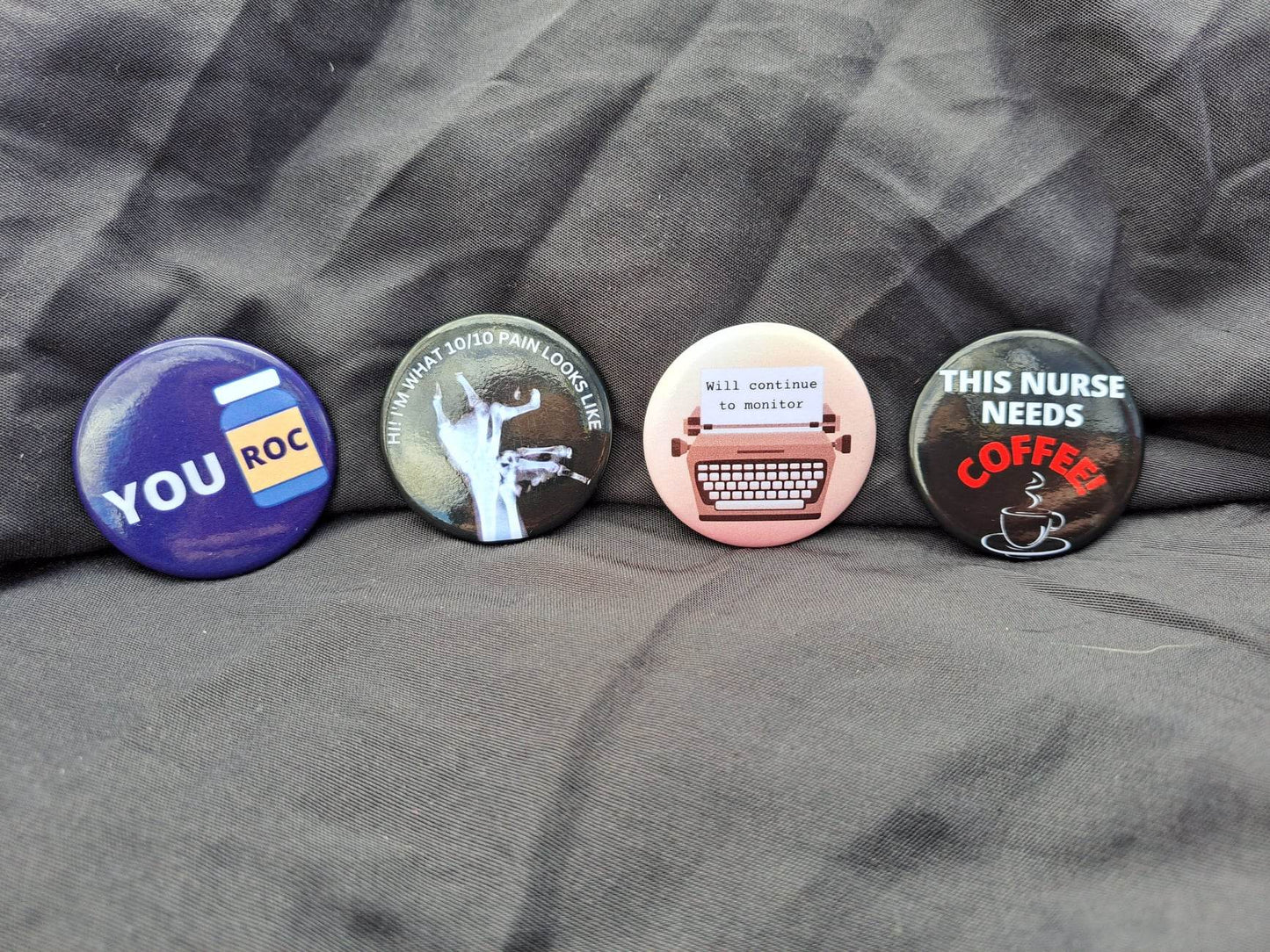 Interchangeable Badge Reel - Nurse Humour