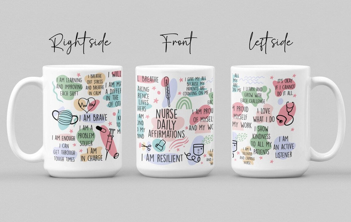 Daily Nurse Affirmations Mug