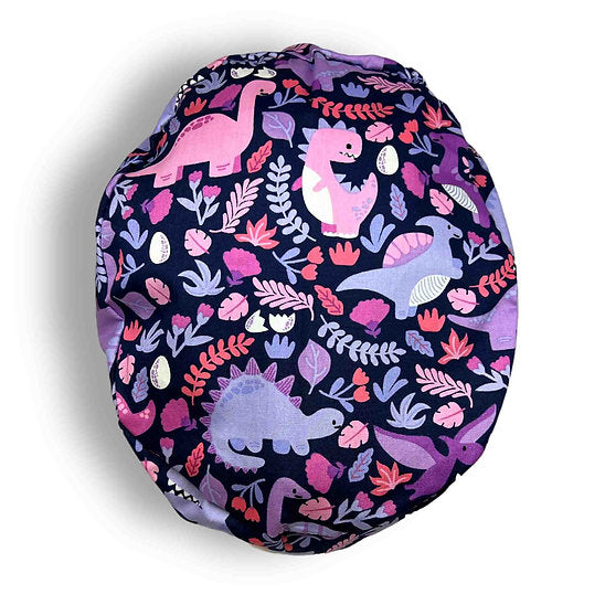 Pink Dinosaur Scrub Cap