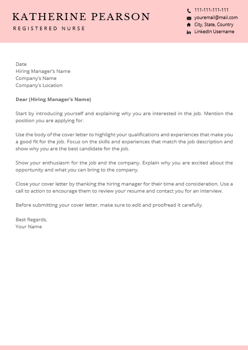 Resume Template Bundle - Pink