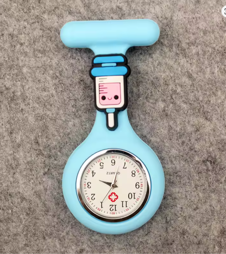Silicone Cartoon Fob Watch
