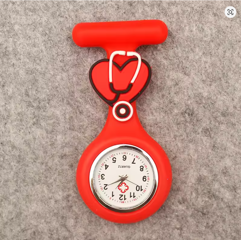 Silicone Cartoon Fob Watch