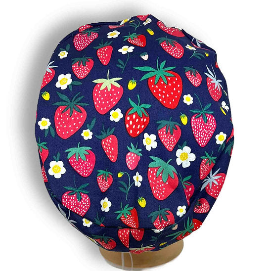Strawberries Scrub Cap