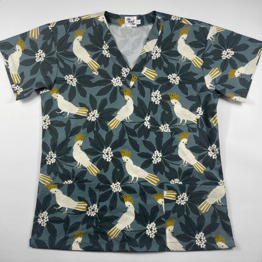 The Cockatoo Scrub Top