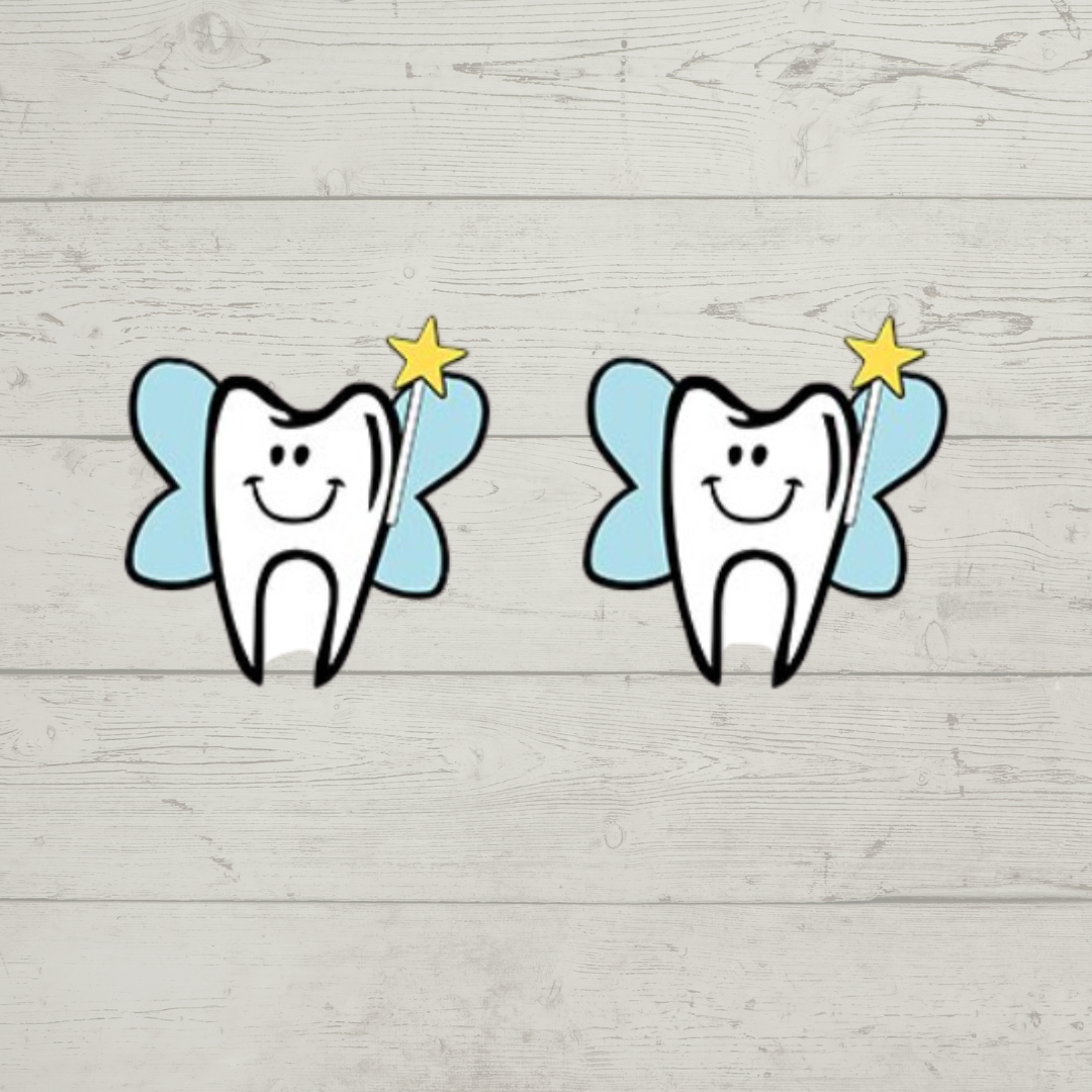 Acrylic Studs - Tooth Fairy