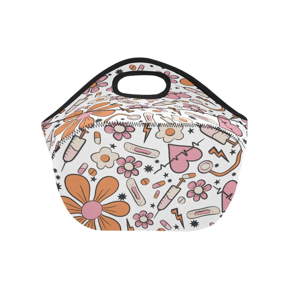 Retro Nurse - Neoprene Lunch Bag