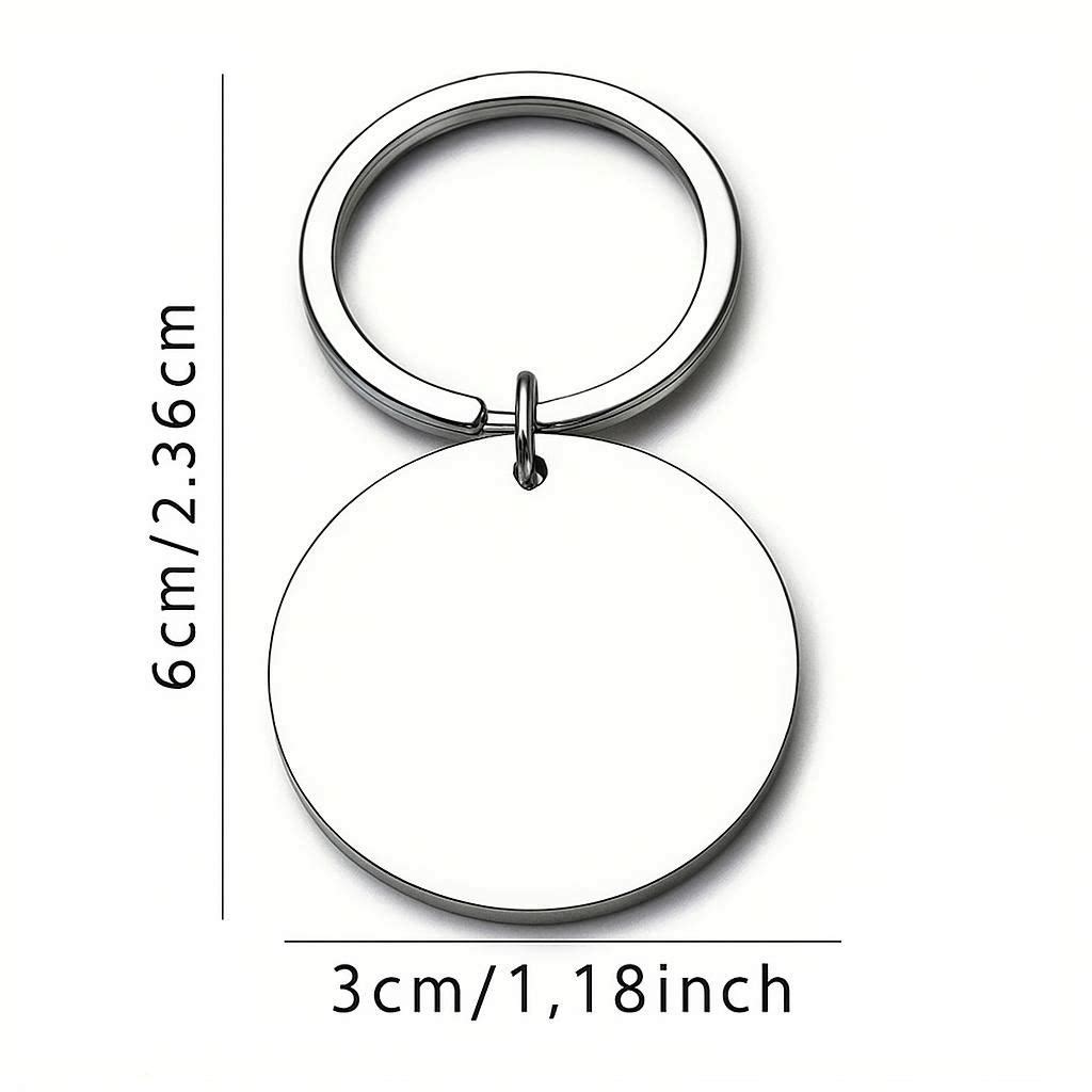 Work Bestie Keyring