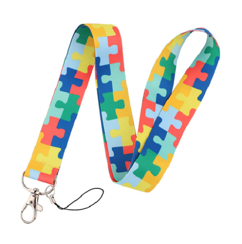 Cartoon Nurse Lanyard