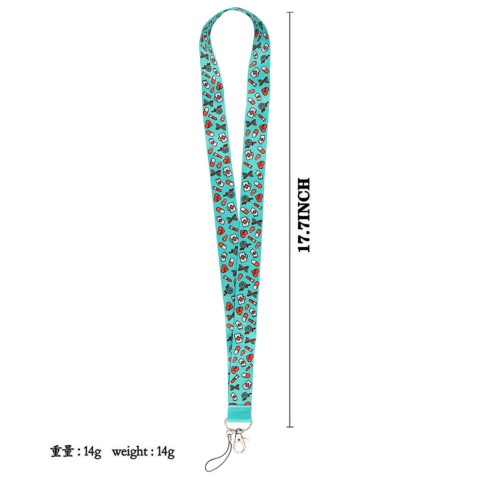 Cartoon Nurse Lanyard