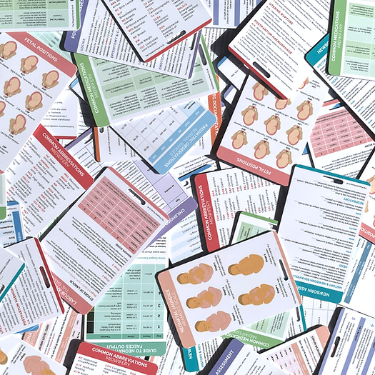 Midwifery Reference Card - Bundle Pack