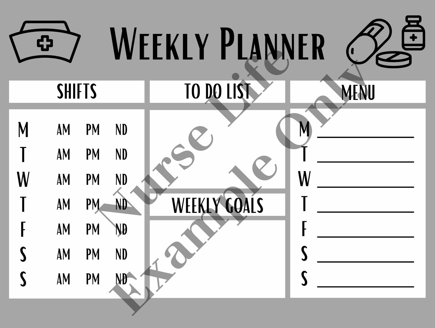 Weekly Planner