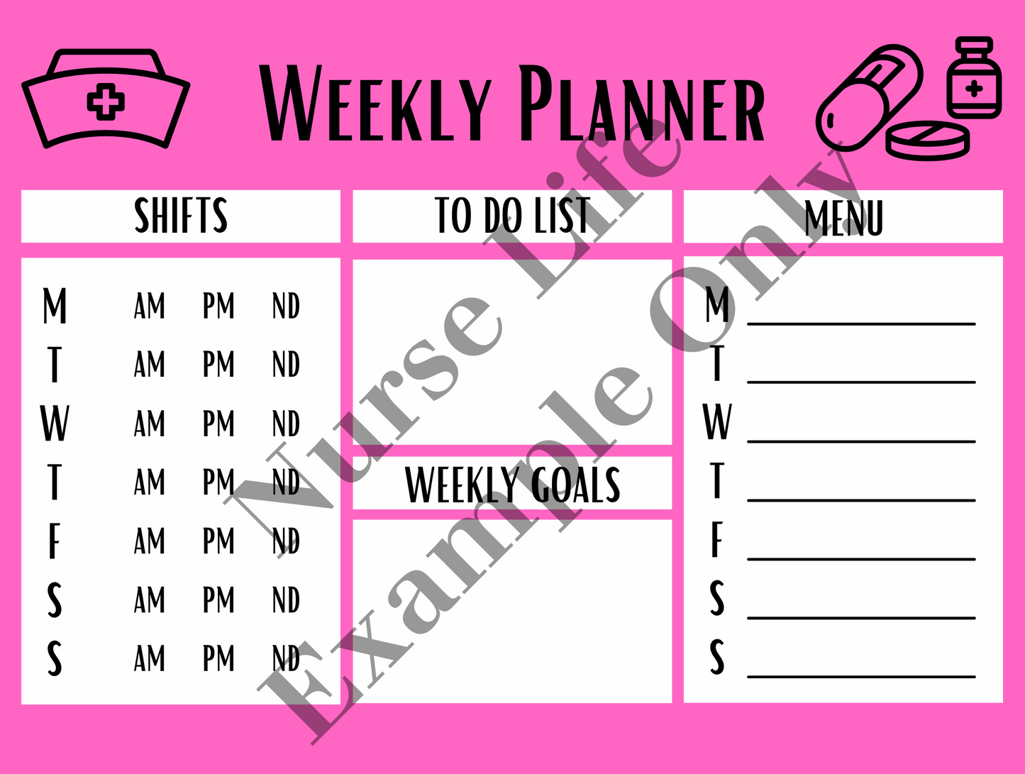 Weekly Planner