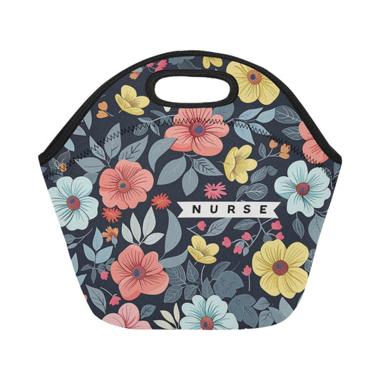 Floral Shift - Neoprene Lunch Bag