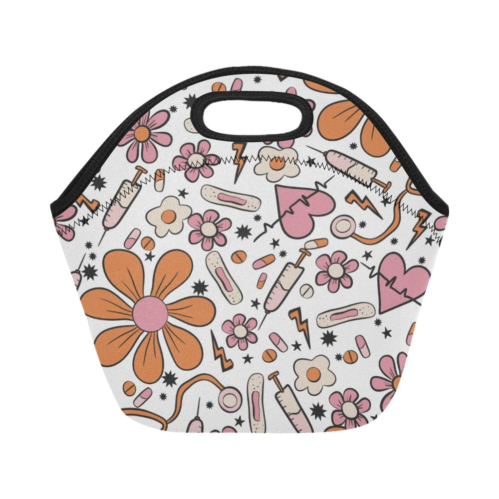 Retro Nurse - Neoprene Lunch Bag