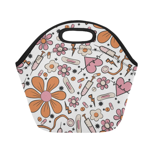 Retro Nurse - Neoprene Lunch Bag