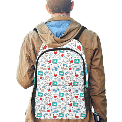 White Medical Backpack