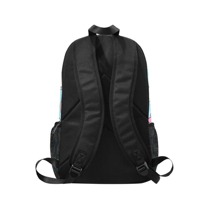 Blue Nurse Cartoon Backpack