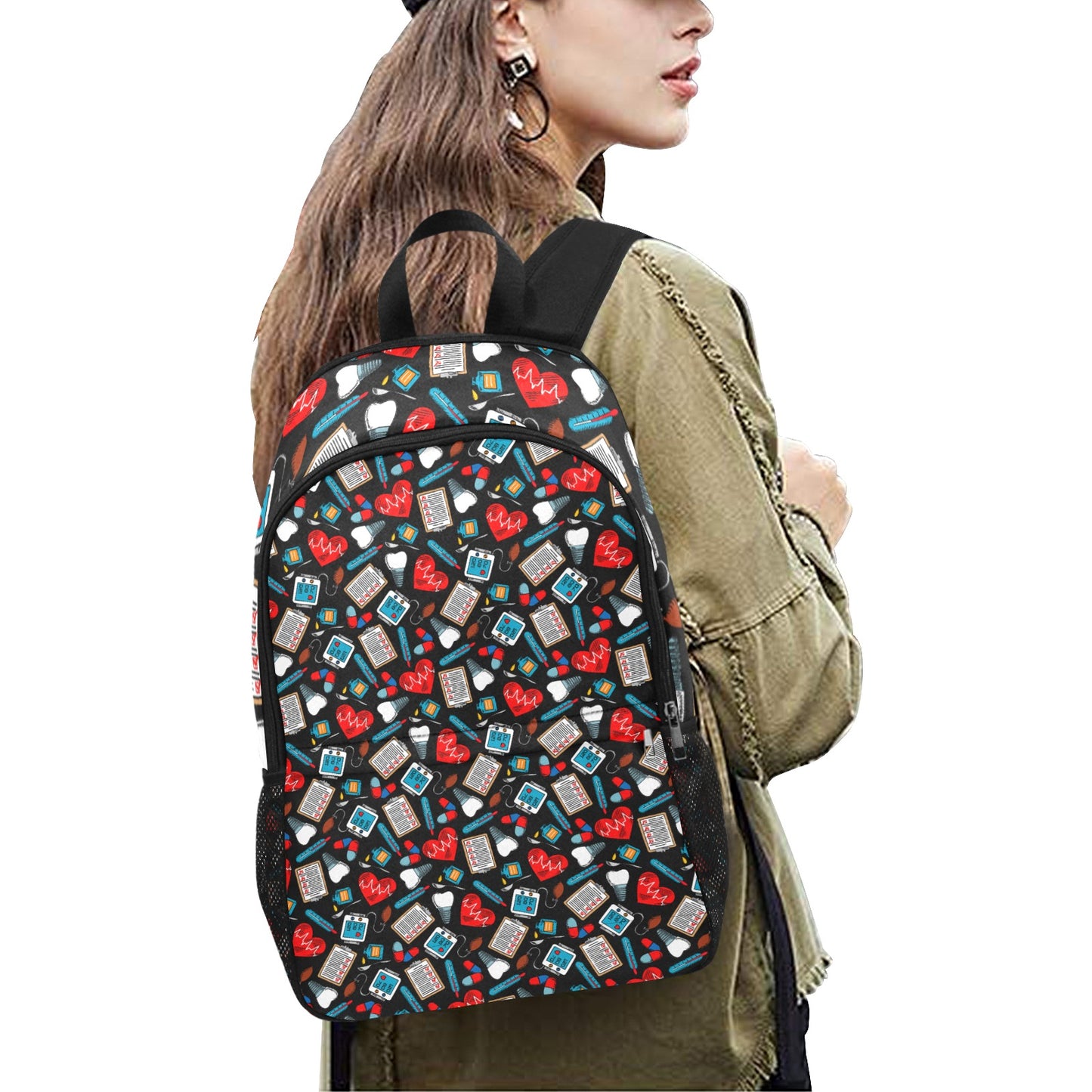 Black Medical Backpack