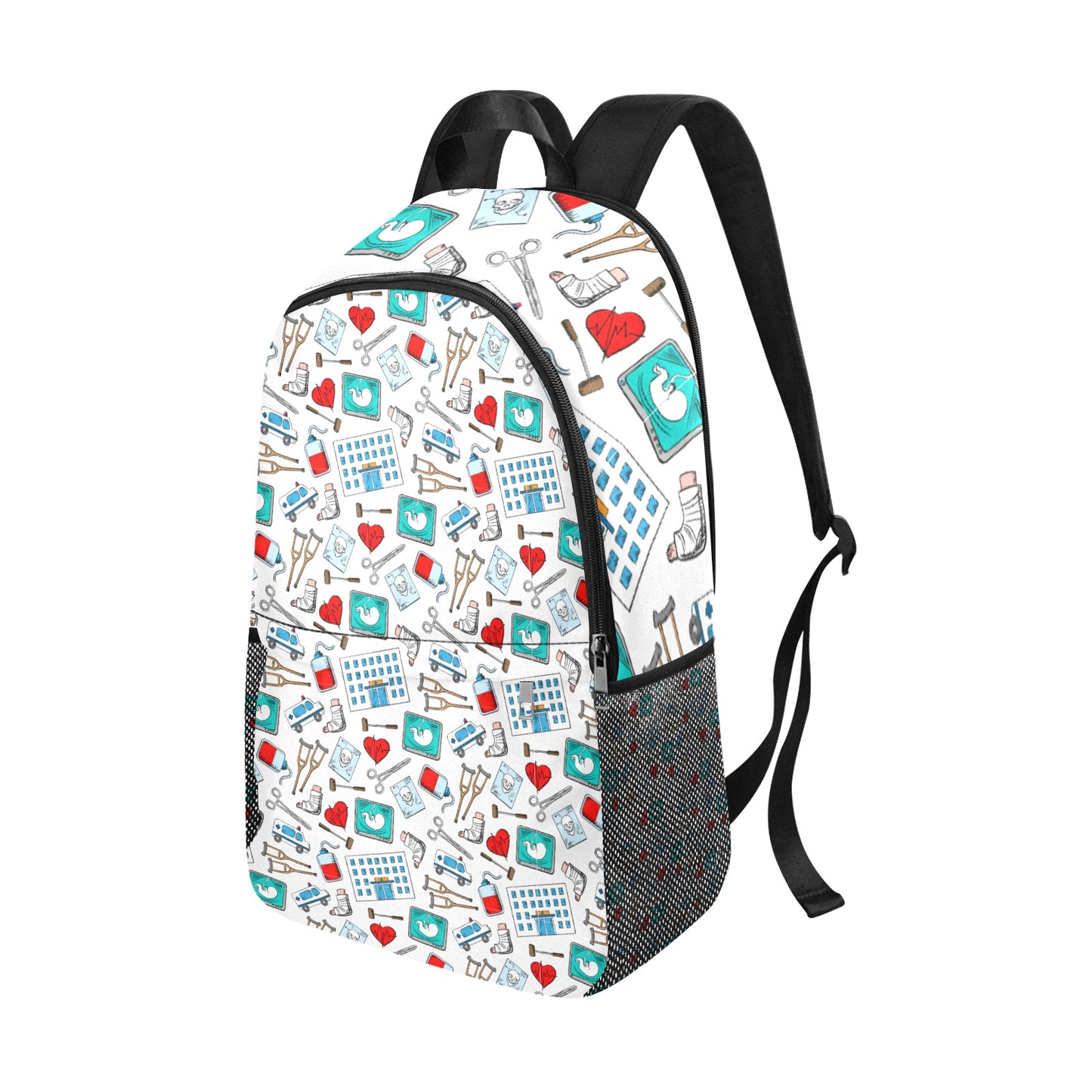 White Medical Backpack