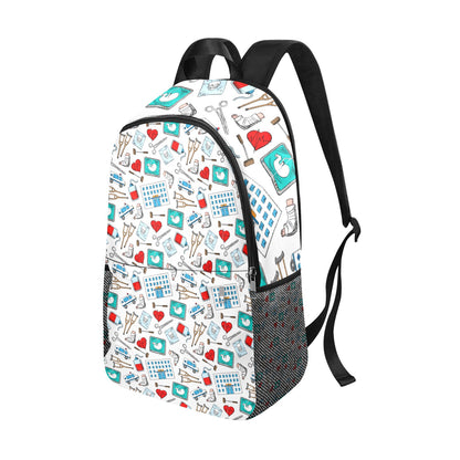 White Medical Backpack