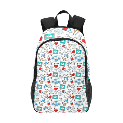 White Medical Backpack