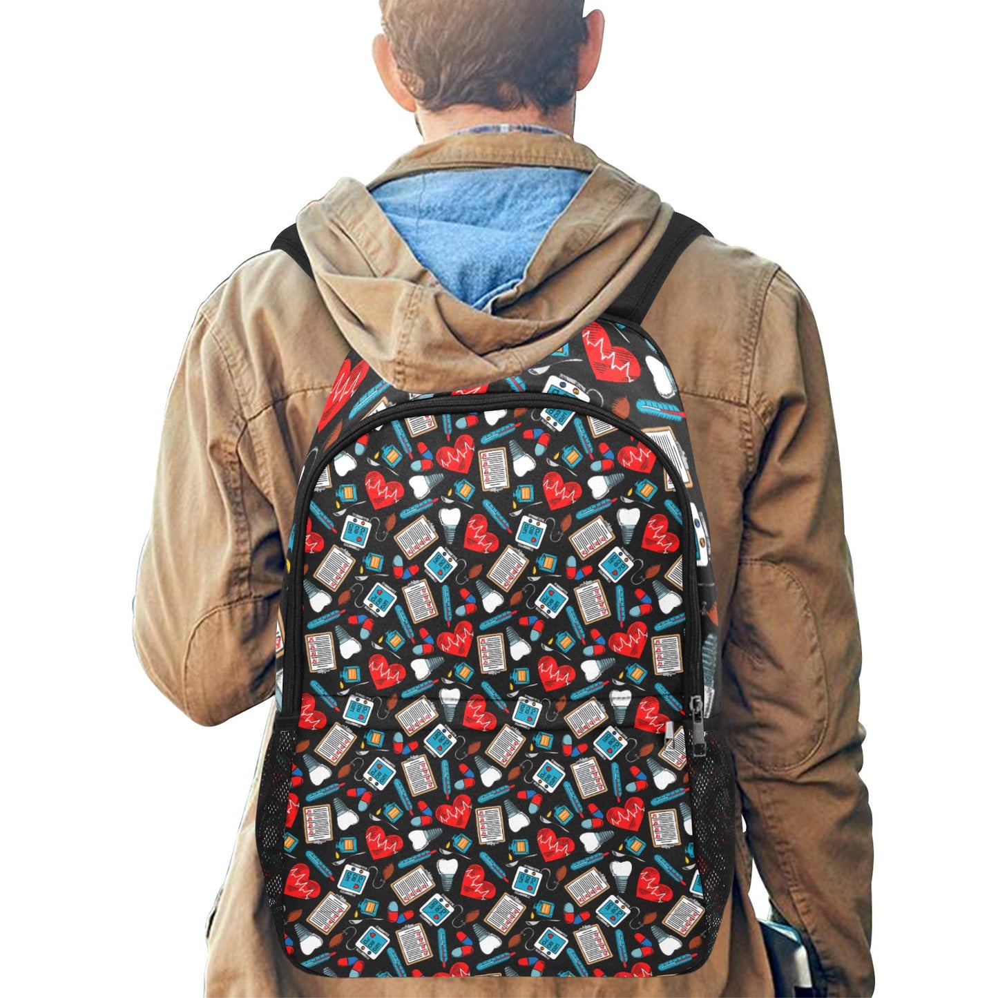 Black Medical Backpack