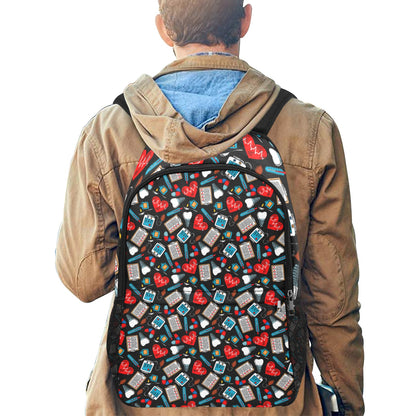 Black Medical Backpack