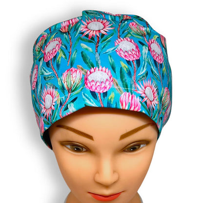 Australiana Aqua Scrub Cap