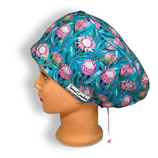 Australiana Aqua Scrub Cap