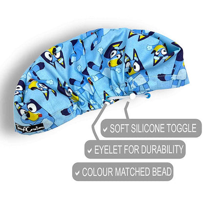 Bluey Scrub Cap