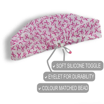 Breast Cancer Scrub Cap