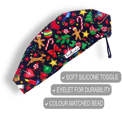 Christmas Joy Scrub Cap