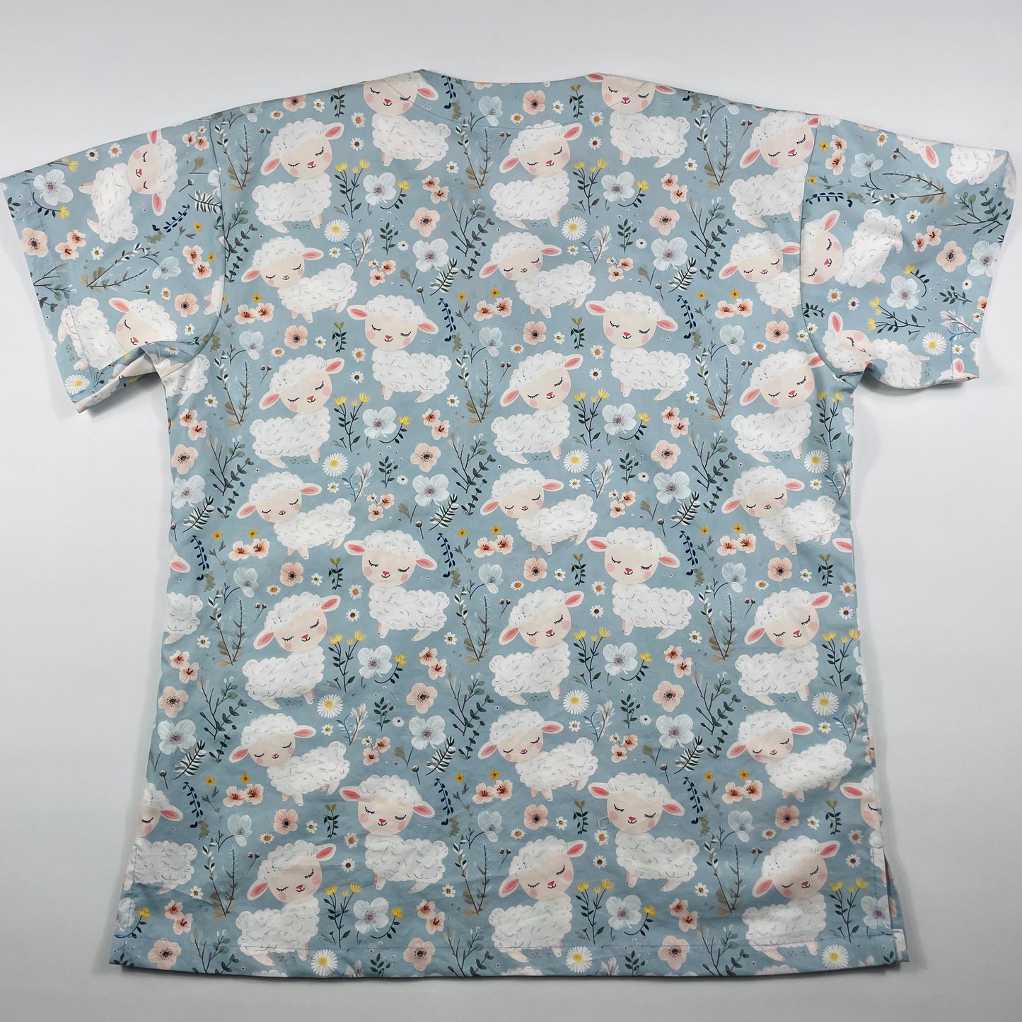Easter Scrub Top - Counting Sheep