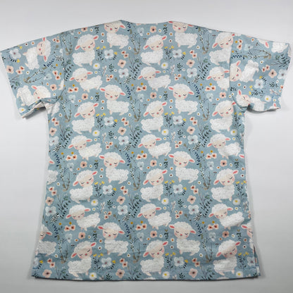 Easter Scrub Top - Counting Sheep