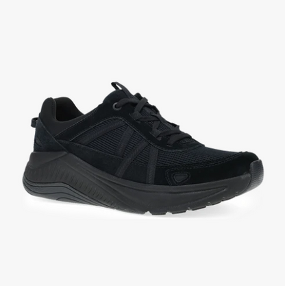 Dansko Poppy Black Suede