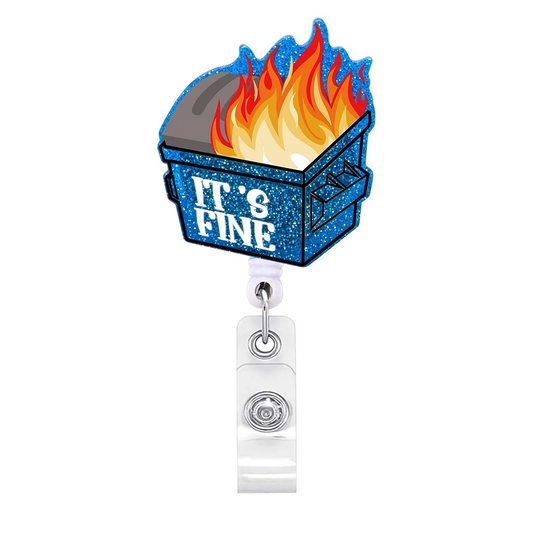 Dumpster Fire Badge Reel