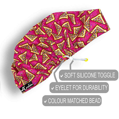 Fairy Bread Scrub Cap