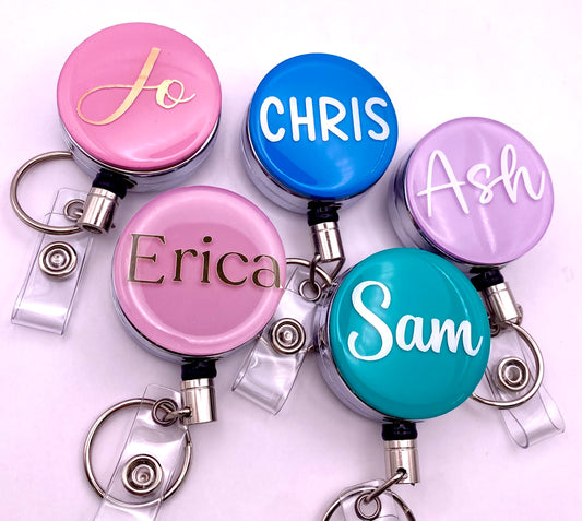 Heavy Duty Personalised Badge Reel