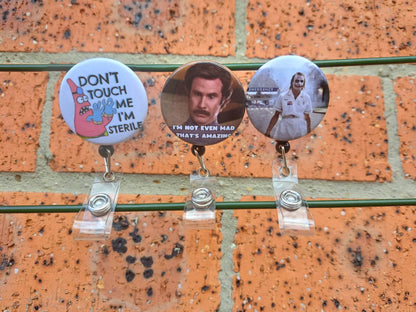 Interchangeable Badge Reel - Memes