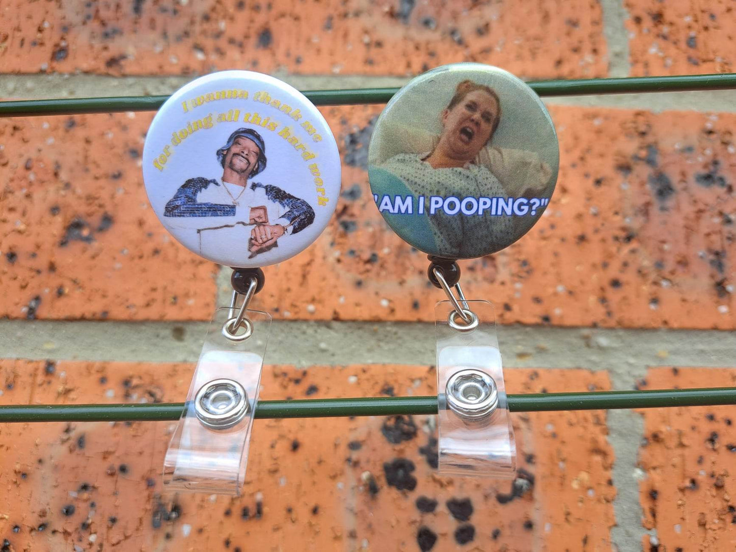 Interchangeable Badge Reel - Memes