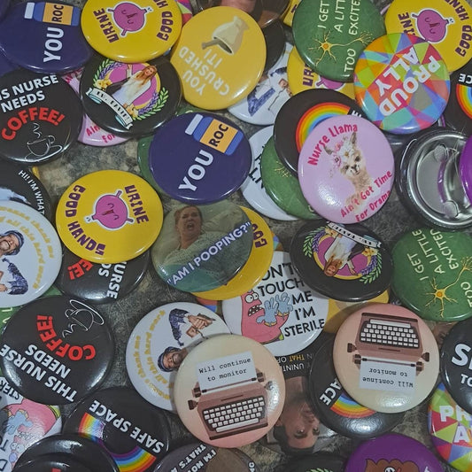 Interchangeable Badge Reel - Memes