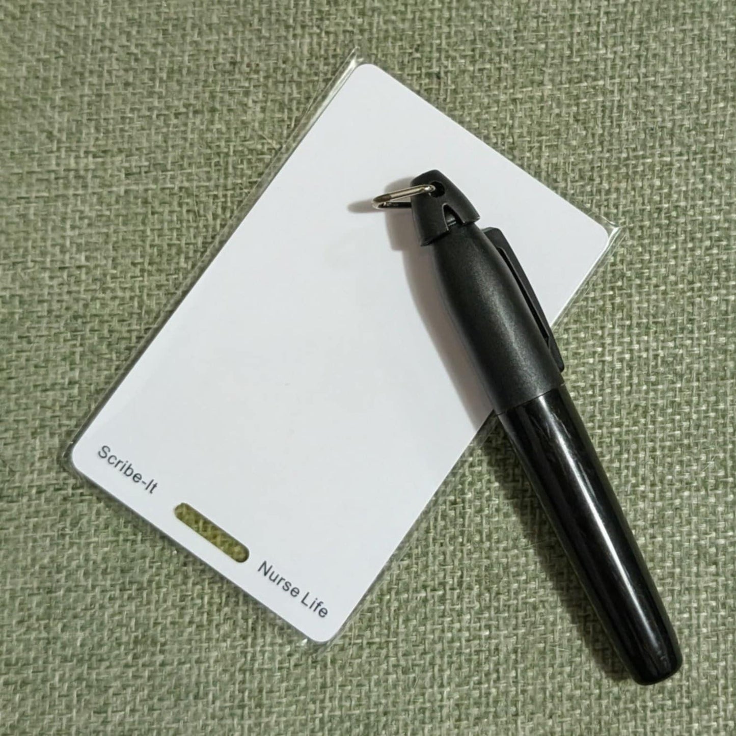 Scribe It - Erasable Badge Card