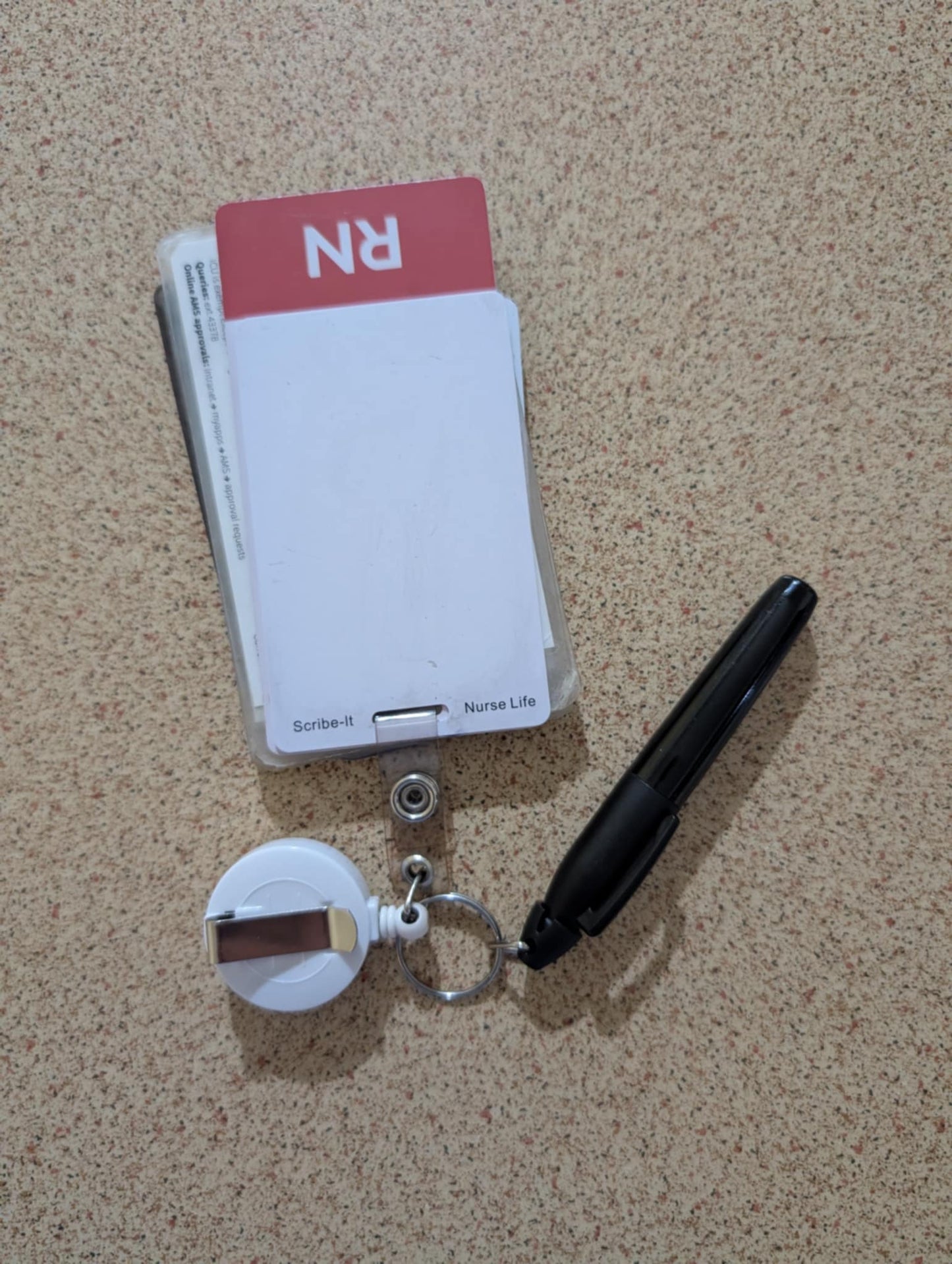 Scribe It - Erasable Badge Card