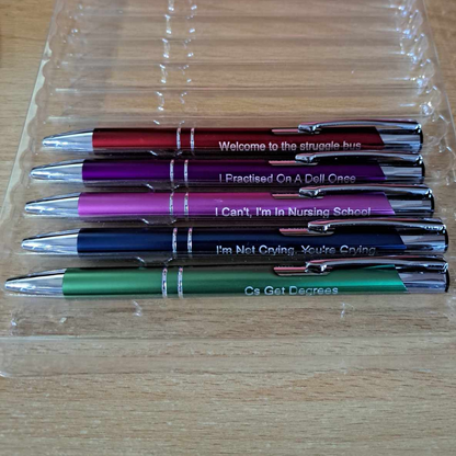 Sarcastic Pen Set - Student Nurse